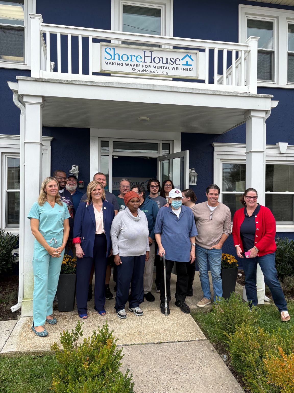 GTB Partners and New Jersey Assembly Health Committee leaders visiting Shore House in Long Branch